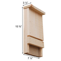 Mini Bat House, 12 bats