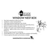 Window Nest Box