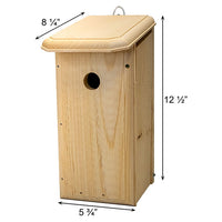 Chickadee House - BirdHousesAndBaths.com