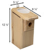 Open-Top Eastern Bluebird House