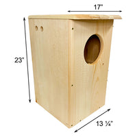 Barred Owl House, Unassembled