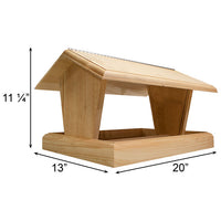 Hopper Bird Feeder - BirdHousesAndBaths.com
