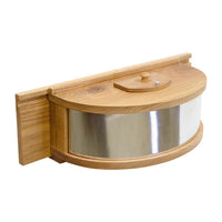 Panoramic In-House Bird Feeder with Mirrored Back