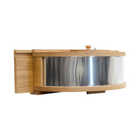 Panoramic In-House Bird Feeder with Mirrored Back