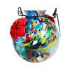 LunaLite Globe Hummingbird Feeder, Blue, 16 oz. - BirdHousesAndBaths.com