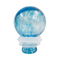 LunaLite Globe Hummingbird Feeder, Blue, 16 oz. - BirdHousesAndBaths.com