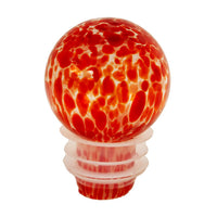 LunaLite Globe Hummingbird Feeder, Red - BirdHousesAndBaths.com