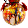 LunaLite Globe Hummingbird Feeder, Red - BirdHousesAndBaths.com