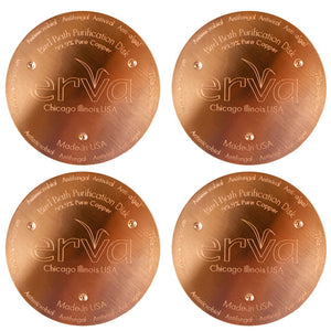 Bird Bath Purification Disks, Copper, Pack of 4