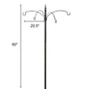 Erva - Nine Piece Pole Kit with 4 Extended Arms, 80"H