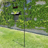 Erva Five Piece Birding Pole Kit w/ Triple Hanger, Black, 9'