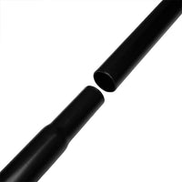 Three Piece Birding Pole, Black, 6' 8" x 1" O.D.