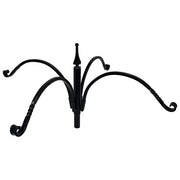 Four Arm Decorative Twist Hanger Assembly, 25.75" - BirdHousesAndBaths.com