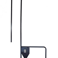 Bluebird House Two Piece Mounting Pole, Black, 5' 10"