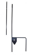 Bluebird House Two Piece Birding Pole, Black, 5' 10" - BirdHousesAndBaths.com