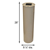 Post Mounted Tall Squirrel Baffle