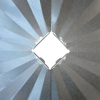 Post Mounted Galvanized Squirrel Baffle, 23.25"