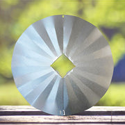 Post Mounted Galvanized Squirrel Baffle, 23.25"