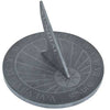 Slate Sundial, Gray, 9.75" dia.
