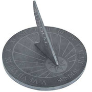 Slate Sundial, Gray, 9.75" dia.