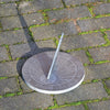 Slate Sundial, Gray, 9.75" dia.
