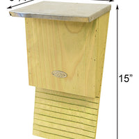 Small Bat House, 12 bats