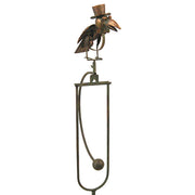 Dapper Bird Staked Steel Rocker, 54"H