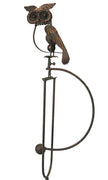 Owl Staked Steel Rocker, 55"H