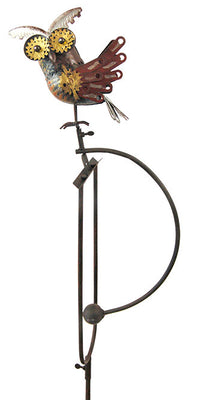 Alert Owl Rocker Garden Stake, 55