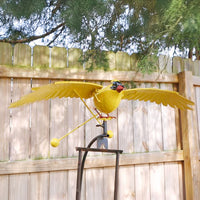 Flying Finch Rocker Garden Stake, 50"H