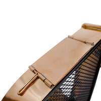 Mesh Raindrop Bird Feeder, Polished Copper