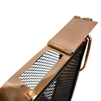 Mesh Raindrop Bird Feeder, Polished Copper