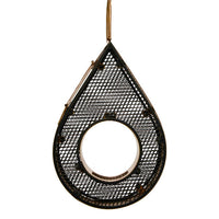 Mesh Raindrop Bird Feeder, Polished Copper