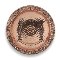 Copper Bird Bath with Garden Pole