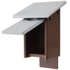 Amish Made Recycled Plastic Bluebird House, Gray and Brown