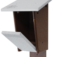 Amish Made Recycled Plastic Sparrow Resistant Bluebird House