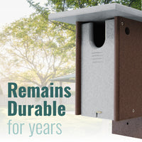 Recycled Plastic Sparrow Resistant Bluebird House
