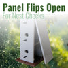 Recycled Plastic Triple Wren House, Vertical