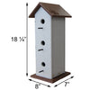 Recycled Plastic Triple Wren House, Vertical