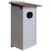 Recycled Plastic Wood Duck House, Brown and Gray