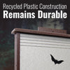 Recycled Plastic Triple Cell Bat House, 40 bats