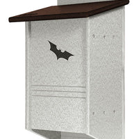 Amish Made Recycled Plastic Triple Cell Bat House, 40 bats