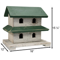 Hanover Purple Martin House with 4-Rooms