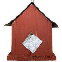 Huntington Horseshoe Bird House, Red