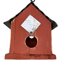 Huntington Horseshoe Bird House, Red