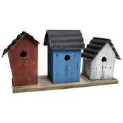 Patriotic Union Trio Bird House - BirdHousesAndBaths.com