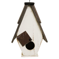 A-Frame Wren House, White