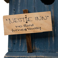 Nestle Inn Bird House, Blue