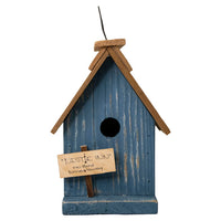 Nestle Inn Bird House, Blue