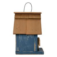 Nestle Inn Bird House, Blue